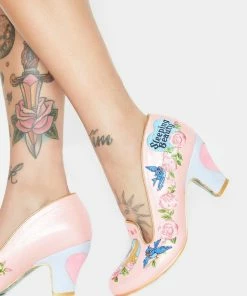Irregular Choice Love Breaks All Spells Heels