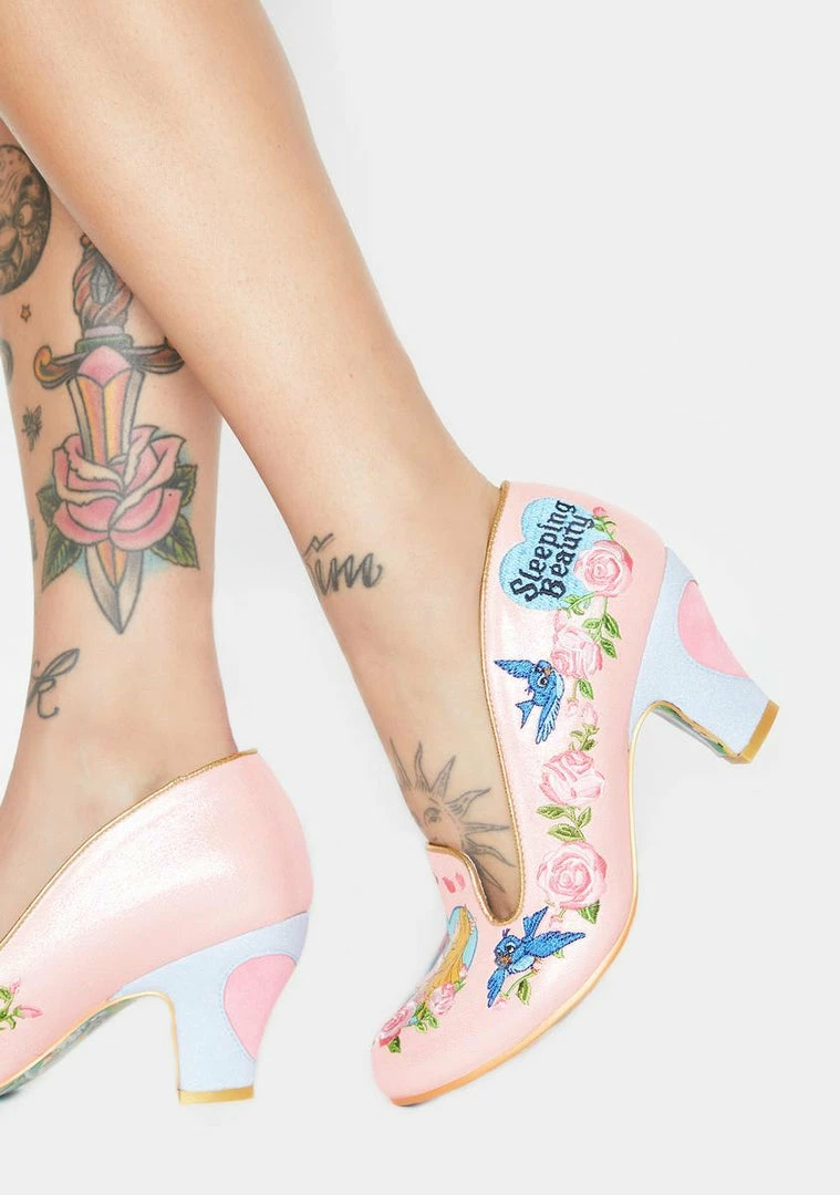 Best deal 🥰 Irregular Choice Love Breaks All Spells 👠 Heels 🤩 1 Irregular Choice Love Breaks All Spells Heels