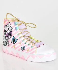 Best deal π Irregular Choice Magic Moggy π Sneakers π 7 Irregular Choice Magic Moggy Sneakers
