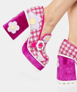 Irregular Choice Pink Your Answer Do Platform Heels Platforms