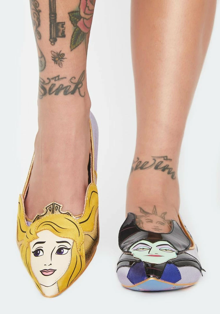 Buy ⭐ Irregular Choice Dark VS Light Flats ✔️ 1 Irregular Choice Dark VS Light Flats