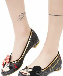 Irregular Choice Why Hello! Mickey & Minnie Flats