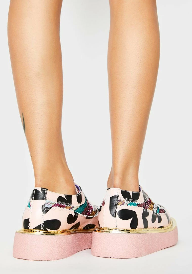 Best reviews of β¨ Irregular Choice Pink Stage Skool Platform π Sneakers Platforms π 4 Irregular Choice Pink Stage Skool Platform Sneakers Platforms