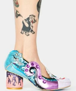 Cheap π Irregular Choice Sea Dreams Glitter π Heels π 6 Irregular Choice Sea Dreams Glitter Heels