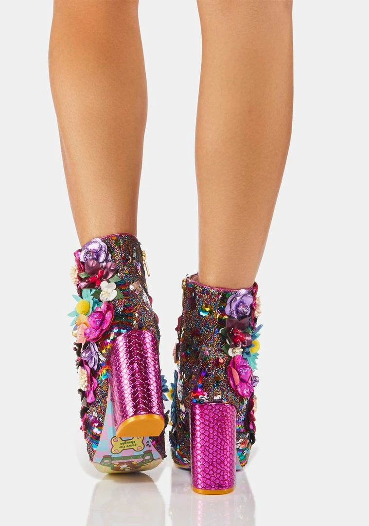 Wholesale π Irregular Choice Garden Gala Booties π― 4 Irregular Choice Garden Gala Booties