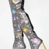 Irregular Choice Satine Thigh High Boots Boots & Booties