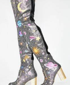 Irregular Choice Satine Thigh High Boots Boots & Booties