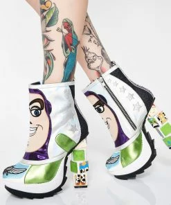 Cheap 🧨 Irregular Choice 🥾 Boots & Booties X Toy Story Space Ranger 🥾 Boots ⌛ 9 Irregular Choice Boots & Booties X Toy Story Space Ranger Boots