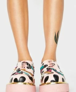 Best reviews of β¨ Irregular Choice Pink Stage Skool Platform π Sneakers Platforms π 6 Irregular Choice Pink Stage Skool Platform Sneakers Platforms