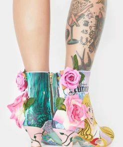 Irregular Choice Princess Of Beauty Ankle Boots