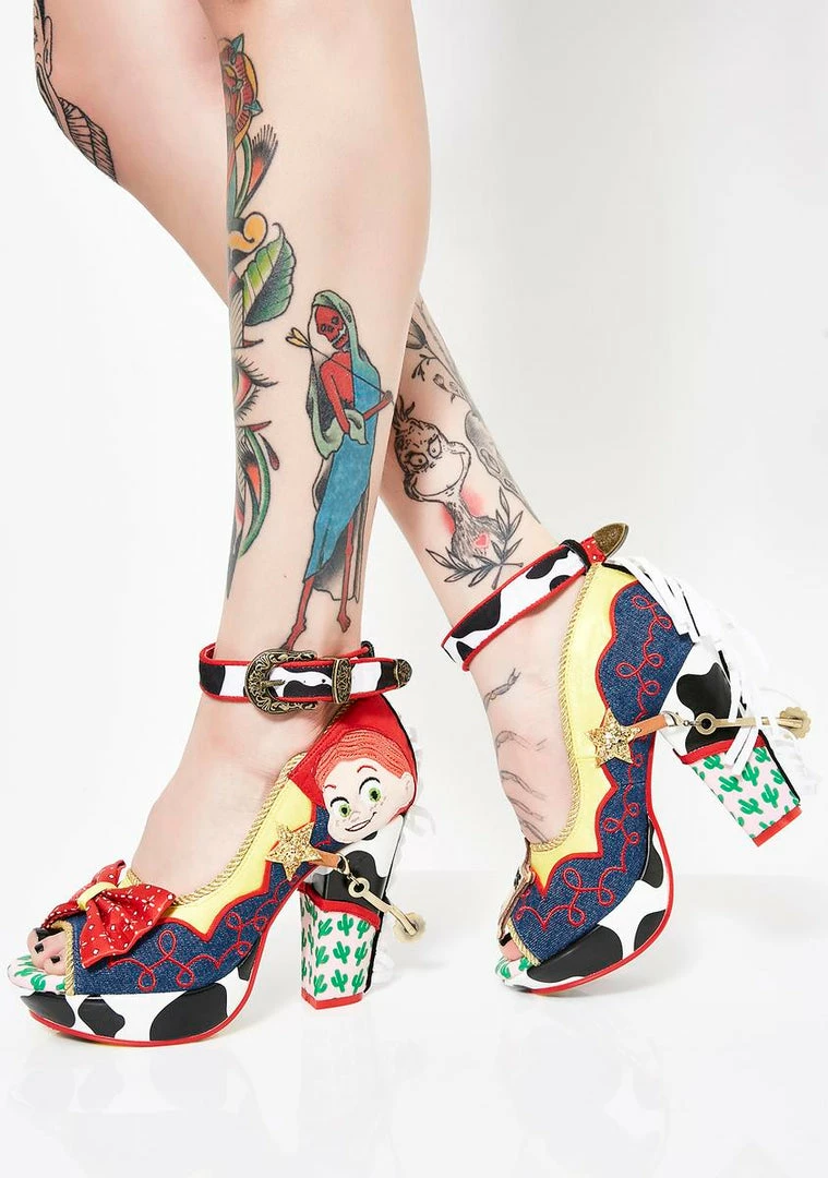 Promo π Irregular Choice X Toy Story Rootinest Tootinest Cowgirl π Heels π 3 Irregular Choice X Toy Story Rootinest Tootinest Cowgirl Heels