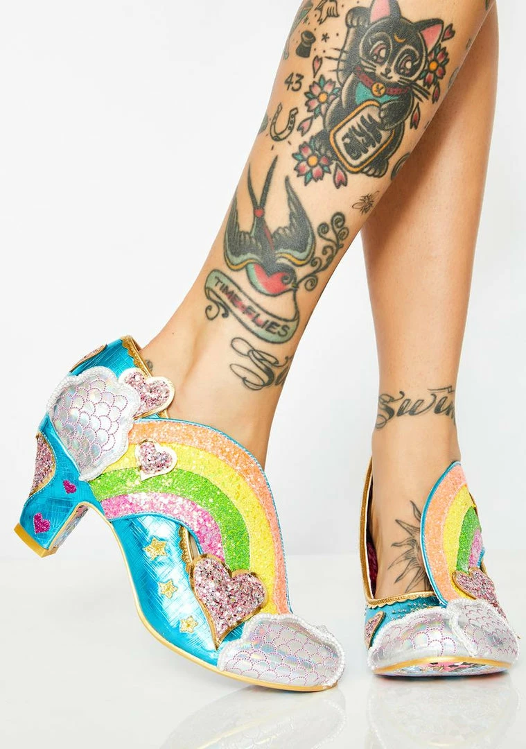 New π₯° Irregular Choice βοΈ Summer Of Love π Heels π 5 Irregular Choice Summer Of Love Heels