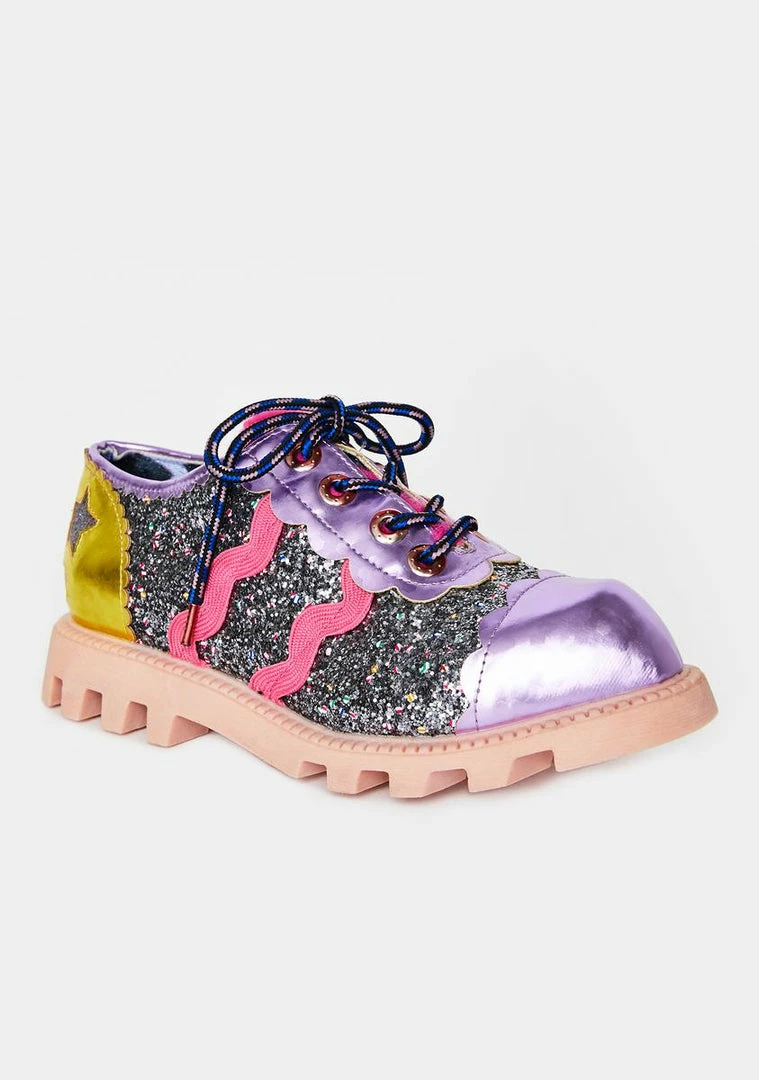 Buy β€οΈ Irregular Choice Lilac Chaos Carol Oxfords π 2 Irregular Choice Lilac Chaos Carol Oxfords