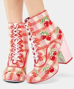 Outlet π Irregular Choice Fruity Picnic Ankle Booties π 7 Irregular Choice Fruity Picnic Ankle Booties
