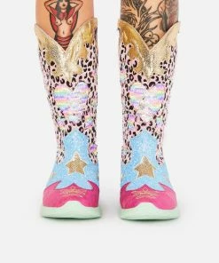 Irregular Choice Croydon Cowboy Boots