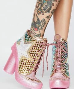 Irregular Choice Boots & Booties Milovat Metallic Boots