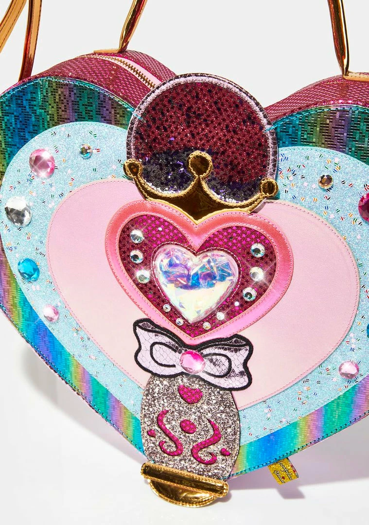 Best Pirce 𧨠Irregular Choice Locket Heart Crossbody Bag π 4 Irregular Choice Locket Heart Crossbody Bag