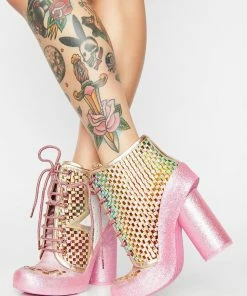 Irregular Choice Boots & Booties Milovat Metallic Boots