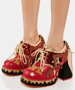 Irregular Choice Tazmanian Whirlwind Oxfords