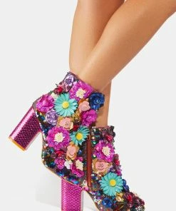 Irregular Choice Garden Gala Booties