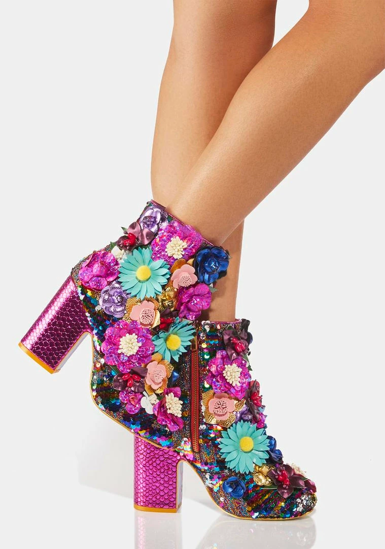 Wholesale π Irregular Choice Garden Gala Booties π― 1 Irregular Choice Garden Gala Booties
