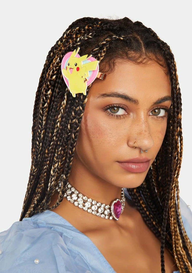 Flash Sale 🛒 Irregular Choice Recharging Pikachu Hair Slide 🧨 3 Irregular Choice Recharging Pikachu Hair Slide