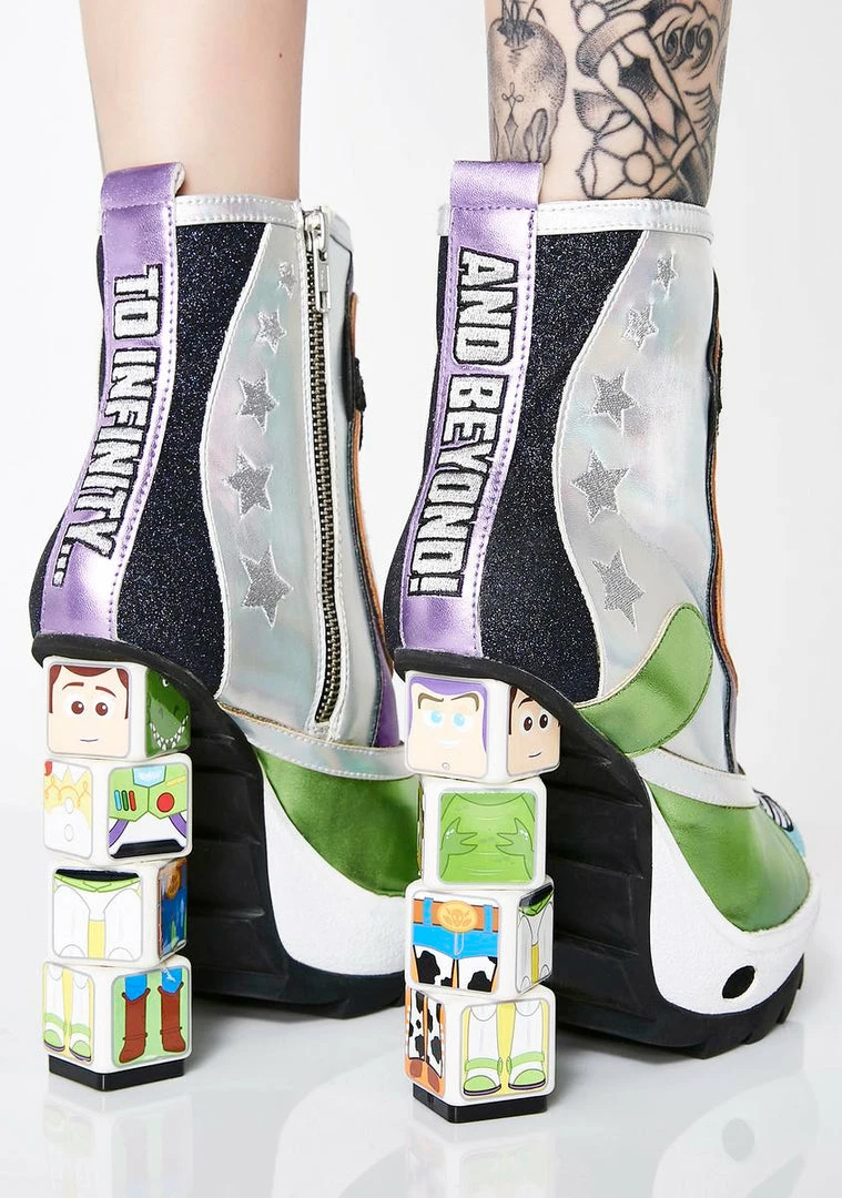 Cheap 🧨 Irregular Choice 🥾 Boots & Booties X Toy Story Space Ranger 🥾 Boots ⌛ 4 Irregular Choice Boots & Booties X Toy Story Space Ranger Boots