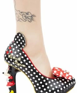 Irregular Choice Oh My Minnie Mouse Platform Heels