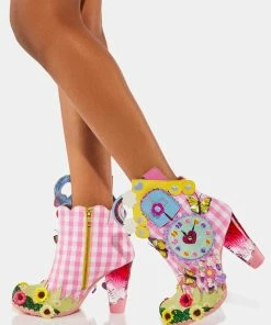 Irregular Choice Wakey Wakey Ankle Boots