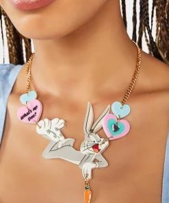 Irregular Choice Carrots And Laughs Necklace Jewelry