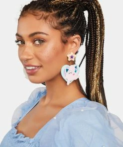 New π€© Irregular Choice Charming Jigglypuff Drop Earrings Jewelry π 5 Irregular Choice Charming Jigglypuff Drop Earrings Jewelry