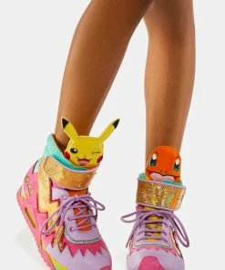 Irregular Choice Boots & Booties Flames And Bolts High Top Sneakers