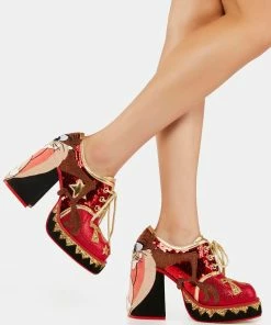 Irregular Choice Tazmanian Whirlwind Oxfords