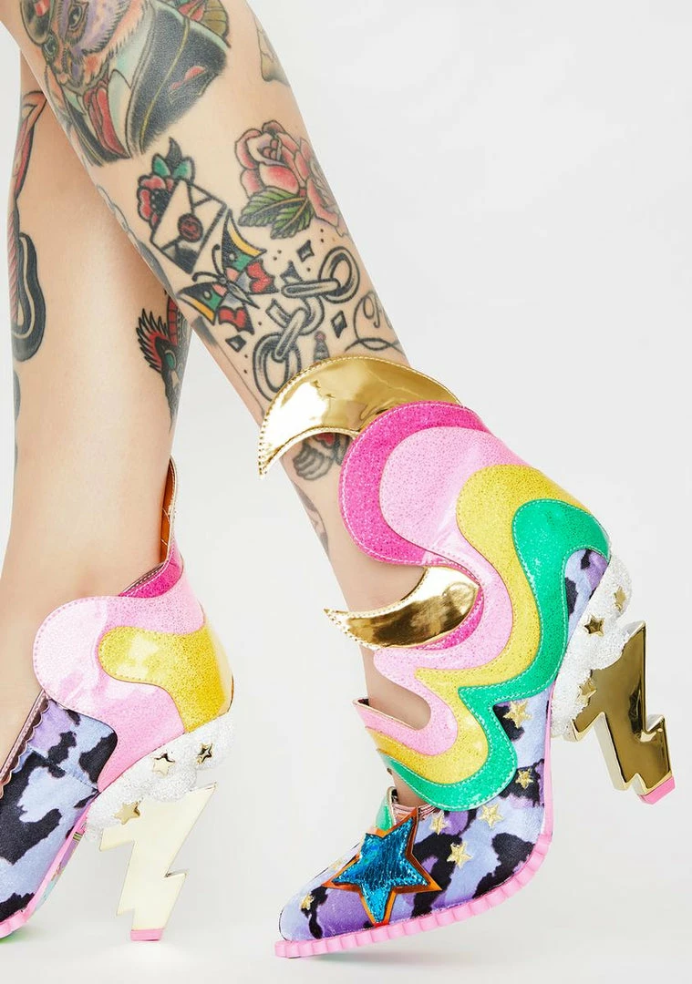 Buy β Irregular Choice Galactic Thunder π Heels 𧨠1 Irregular Choice Galactic Thunder Heels