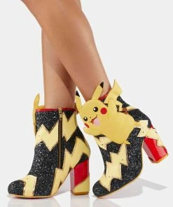 Irregular Choice Shock Walk Ankle Booties