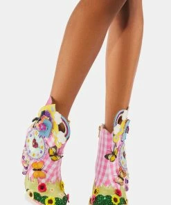 Irregular Choice Wakey Wakey Ankle Boots