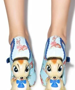 Irregular Choice Cherry Deer Heels Platforms