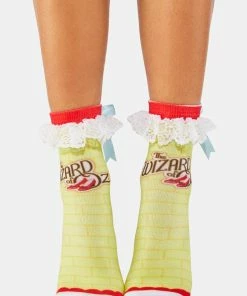 Irregular Choice Always Ask For Directions Ankle Socks