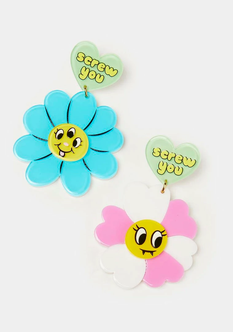 Cheapest β Irregular Choice Feral Flowers Earrings Drop Earrings π 2 Irregular Choice Feral Flowers Earrings Drop Earrings