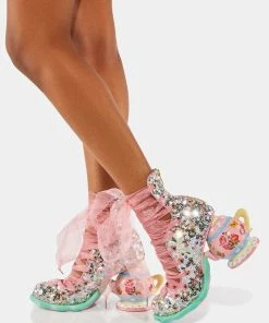 Irregular Choice Pink High Tea Heels