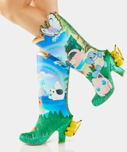 Irregular Choice Pokemon Beach Day Boots