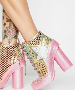Irregular Choice Boots & Booties Milovat Metallic Boots
