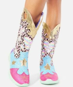 Irregular Choice Croydon Cowboy Boots