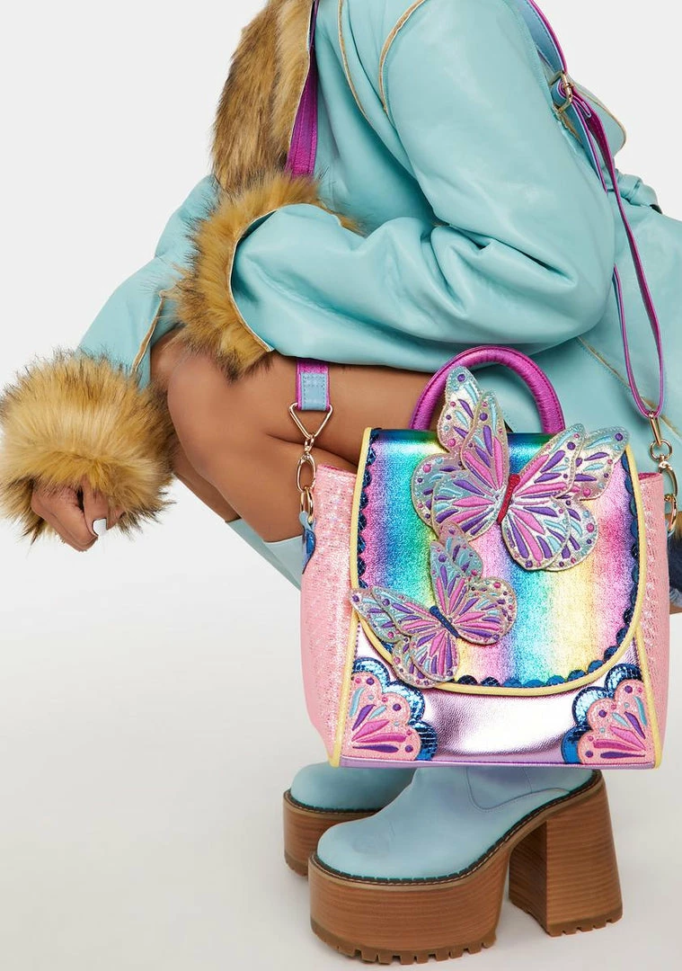 Promo π Irregular Choice Butterfly Boom Convertible π Backpack π 4 Irregular Choice Butterfly Boom Convertible Backpack