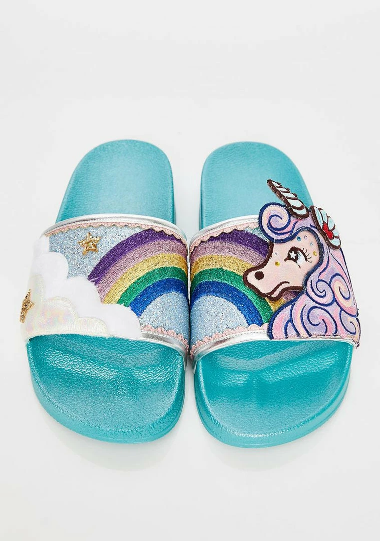 Promo π Irregular Choice π©΄ Sandals Lazy Daisy Slides π 2 Irregular Choice Sandals Lazy Daisy Slides