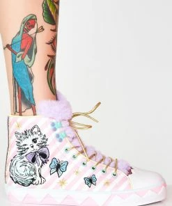 Irregular Choice Magic Moggy Sneakers