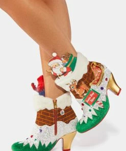 Irregular Choice First Stop Heeled Boots