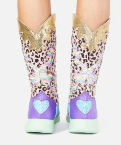 Irregular Choice Croydon Cowboy Boots