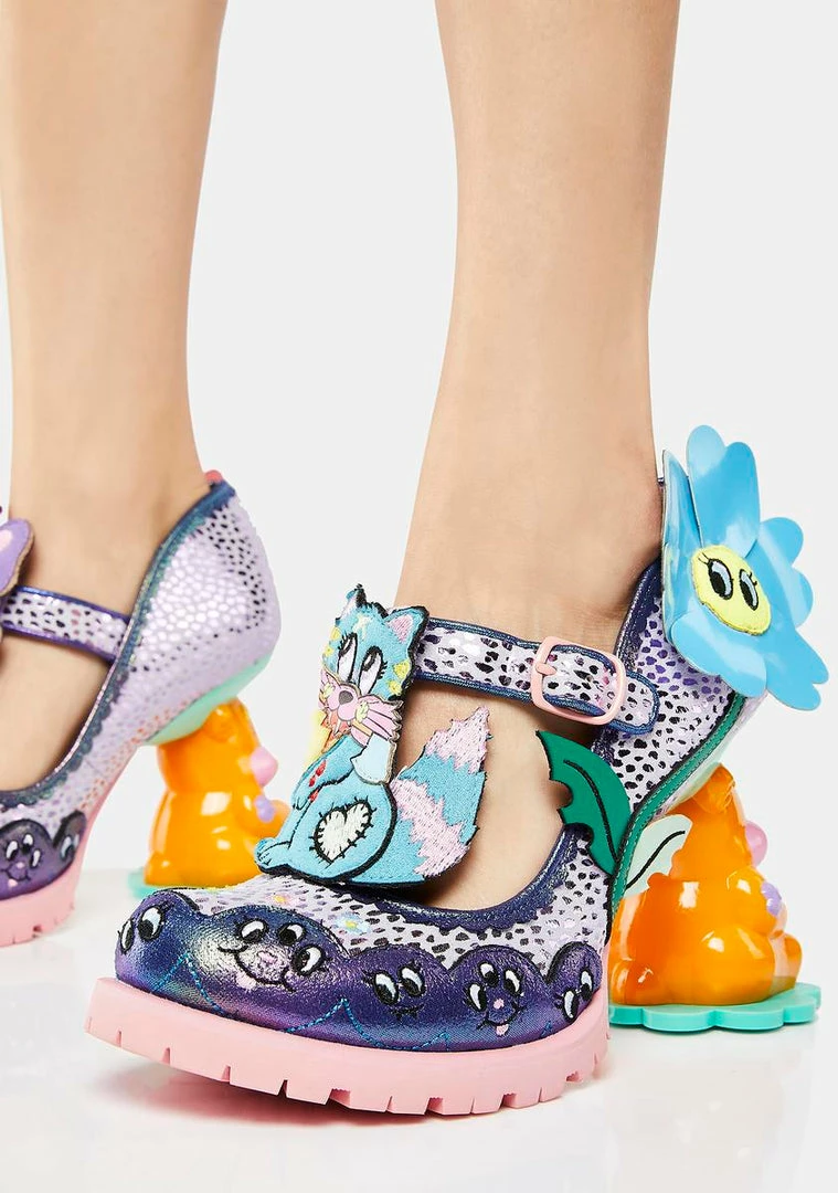 Top 10 π Irregular Choice Evil Daisy Block π Heels π 3 Irregular Choice Evil Daisy Block Heels