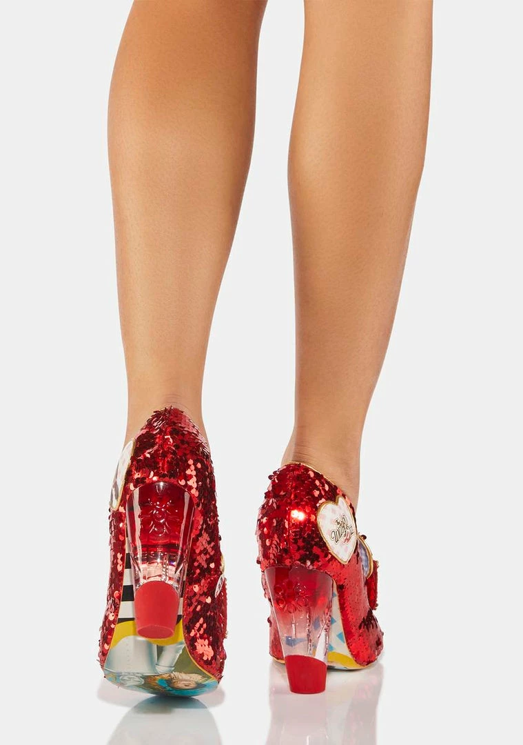 Flash Sale π Irregular Choice Click Your π Heels Glitter π Heels βοΈ 4 Irregular Choice Click Your Heels Glitter Heels